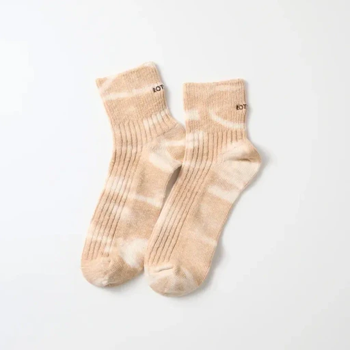 Tie Dye Ribbed Ankle Socks