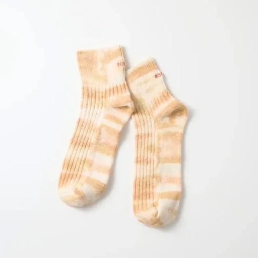 Tie Dye Ribbed Ankle Socks