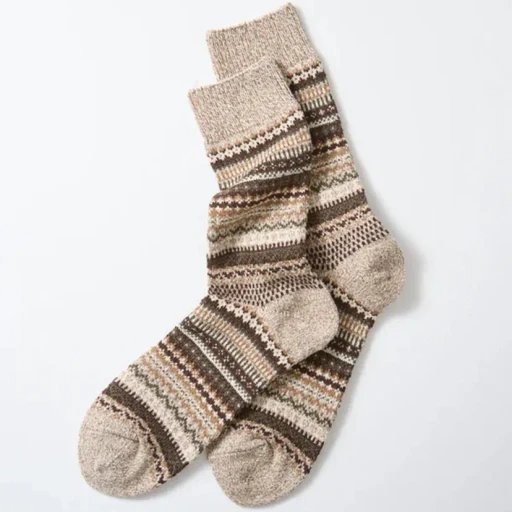 Nordic Pattern Socks