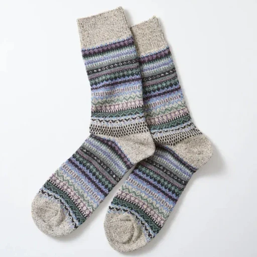 Nordic Pattern Socks