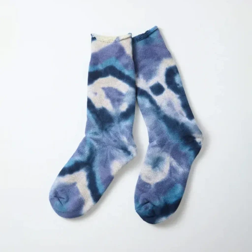 Tie Dye Pile Socks