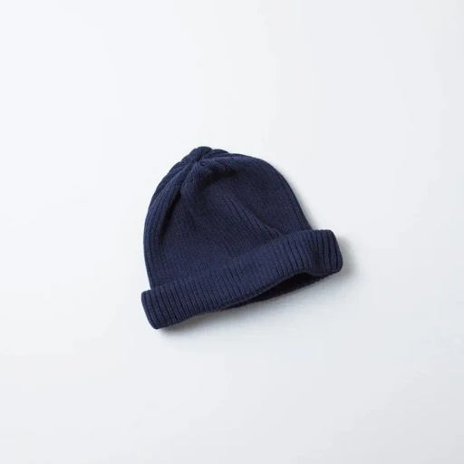 Cotton Roll Up Beanie