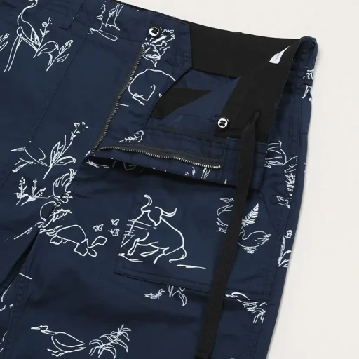Fatigue Short - Animal Print 6.5Oz Flat Twill