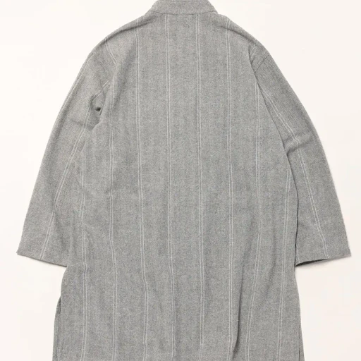 Dayton Long Shirt - Wool Striped Hb
