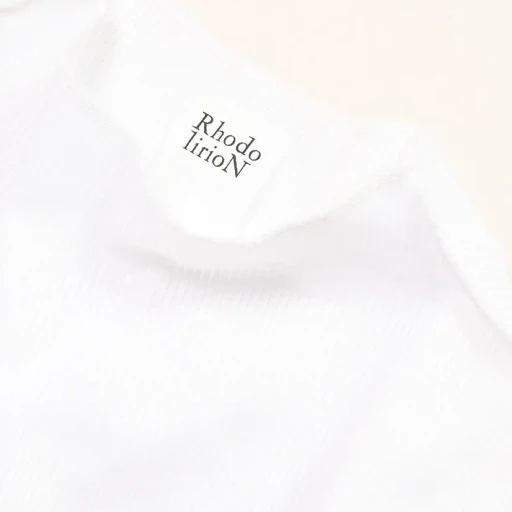 Ribbed Lace Cuff Pullover Tee
