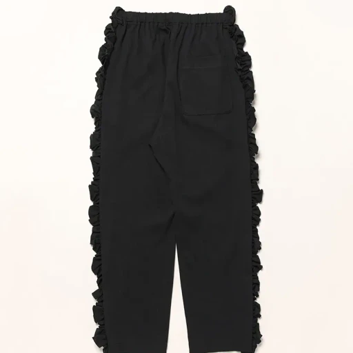 Swallow Frill Side Pants