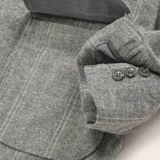 Loiter Jacket - Wool Striped Hb
