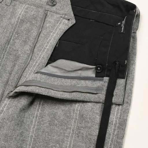 Officer Pant - Wool Striped Hb