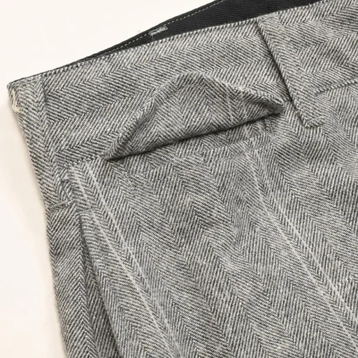 Officer Pant - Wool Striped Hb