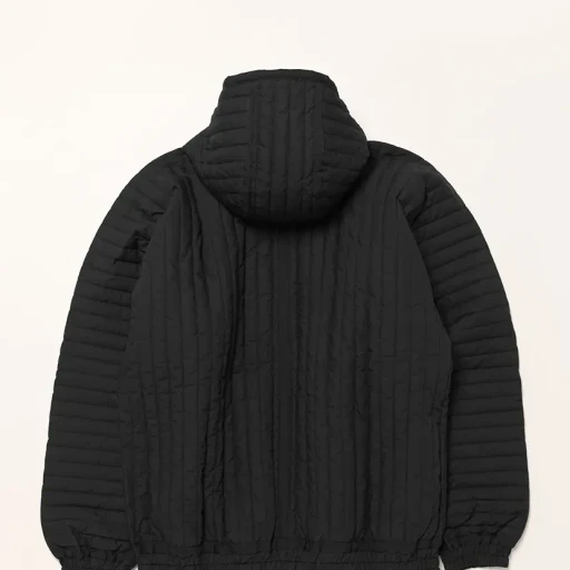 Taped Quilted Hoody - Cotton Poplin