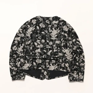 Engineer Jacket - 10Oz Denim / Rose Printed