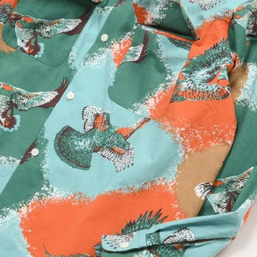 Classic Shirt - Printed Flannel / Bird