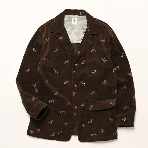 Pen Jacket - Emb. Corduroy