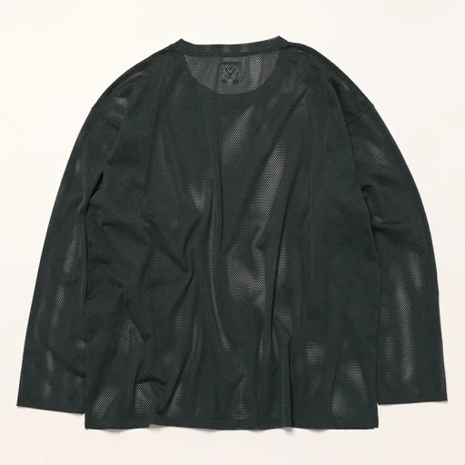 S.S. Crew Neck Shirt - Knit Mesh