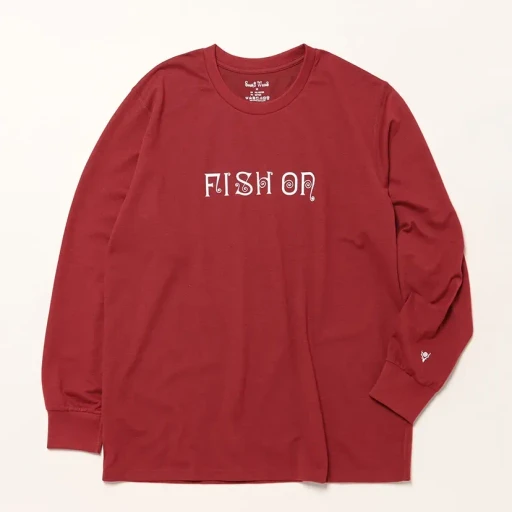 L/S Crew Neck Tee - Fish On