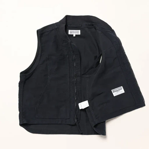 Utility Vest - Cotton Moleskin