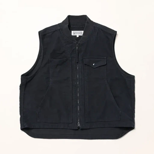 Utility Vest - Cotton Moleskin