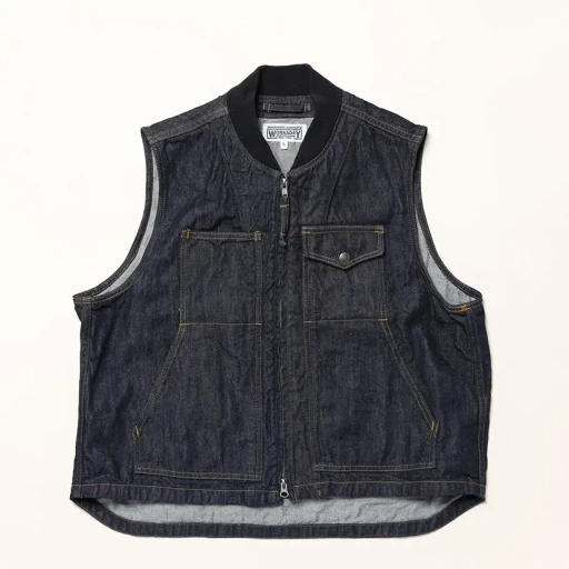Utility Vest - 12Oz Cone Denim
