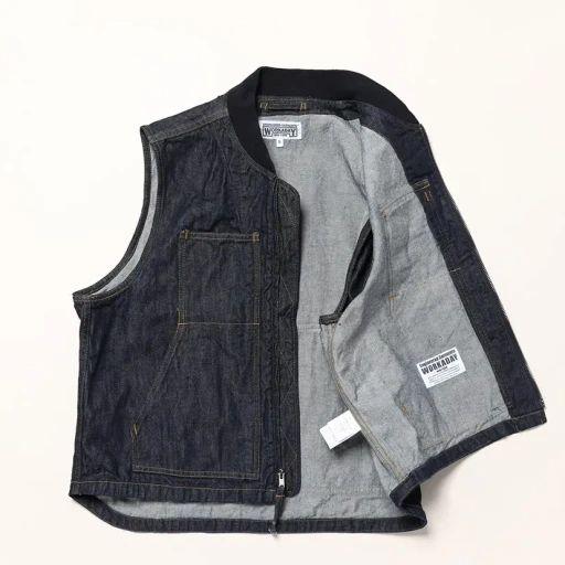Utility Vest - 12Oz Cone Denim