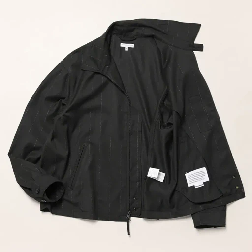 Claigton Jacket - Polyester Lurex Stripe