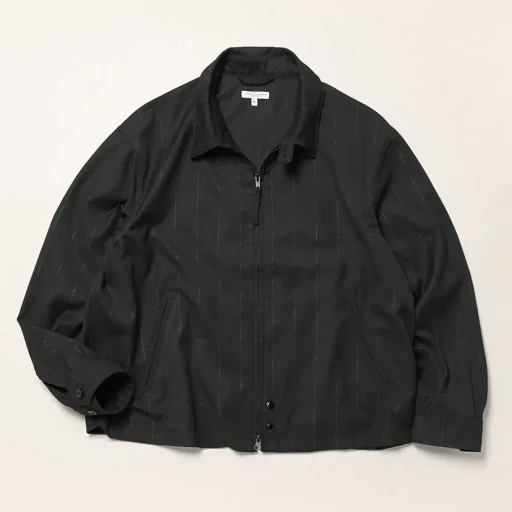 Claigton Jacket - Polyester Lurex Stripe