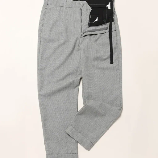Andover Pant - Micro Houndstooth Tropical Wool