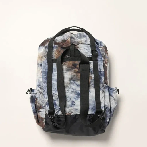 Ul 3 Way Bag - Nylon Tie Dye Print Ripstop
