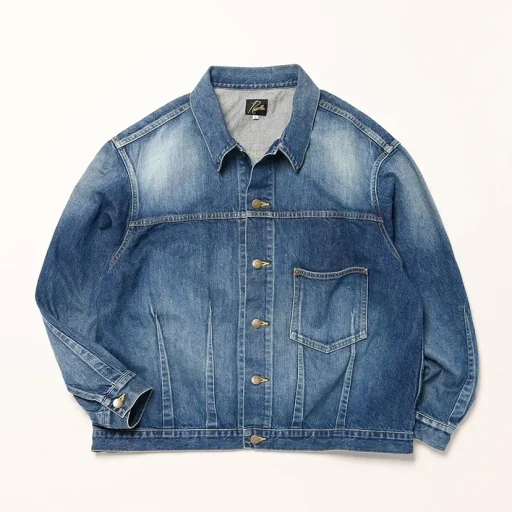 Darts Bottom Jean Jacket - 12Oz Denim