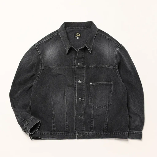 Darts Bottom Jean Jacket - 12Oz Denim
