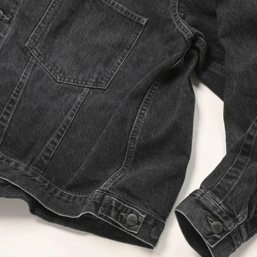 Darts Bottom Jean Jacket - 12Oz Denim