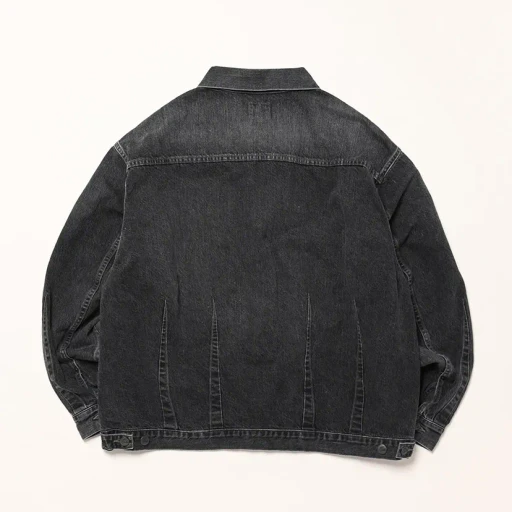 Darts Bottom Jean Jacket - 12Oz Denim