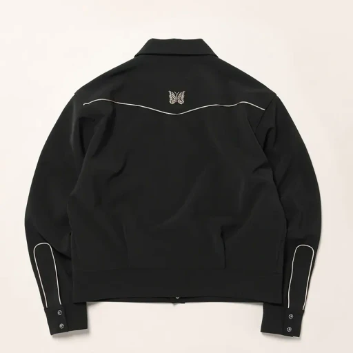 Piping Cowboy Jacket - Poly Double Cloth