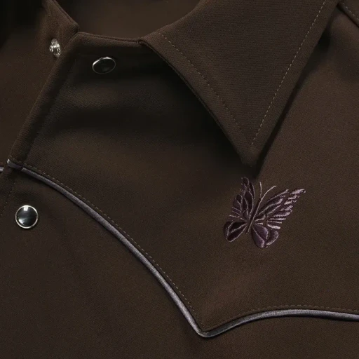 Piping Cowboy Jacket - Poly Double Cloth