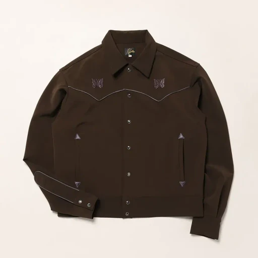 Piping Cowboy Jacket - Poly Double Cloth