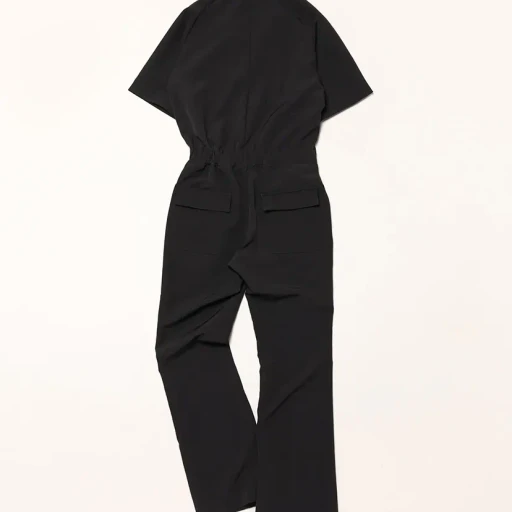 Jumpsuit - Poly Light Double Cloth