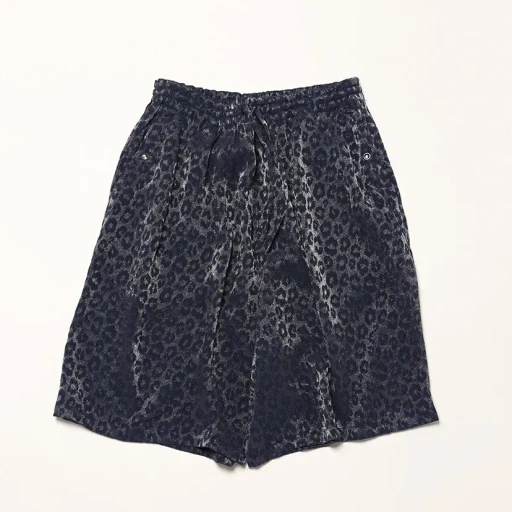 String Cowboy H.D. Short - Rayon Leopard Jacquard