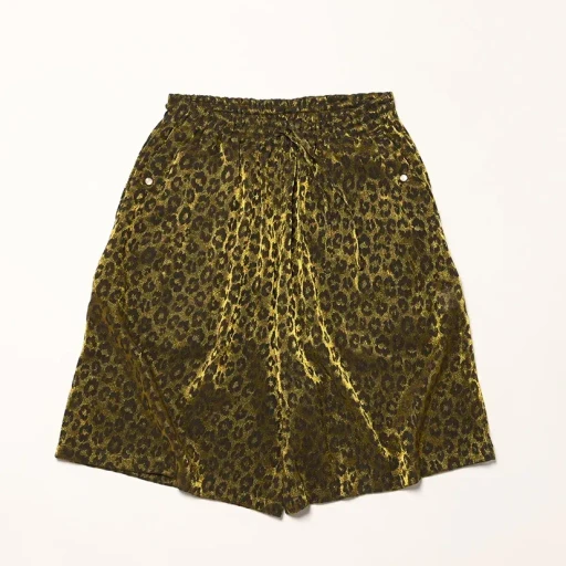 String Cowboy H.D. Short - Rayon Leopard Jacquard