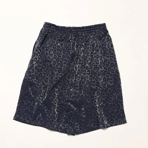 String Cowboy H.D. Short - Rayon Leopard Jacquard