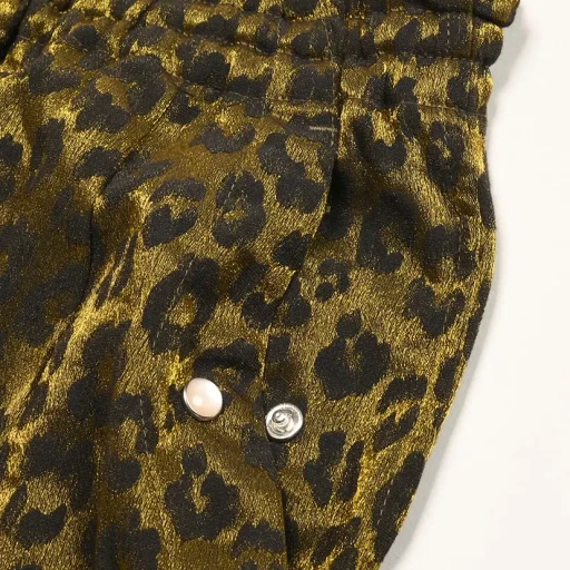 String Cowboy H.D. Short - Rayon Leopard Jacquard