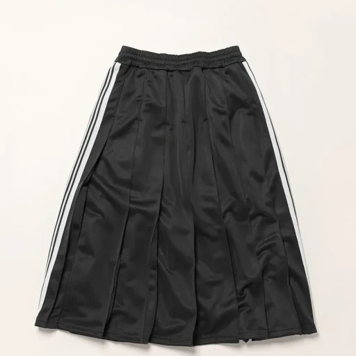 Pleated Track Skirt - Poly Smooth
