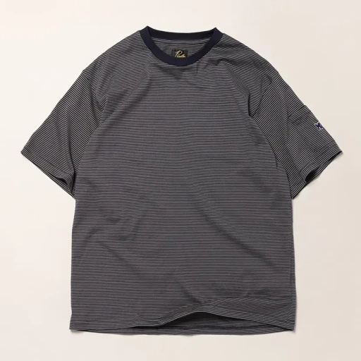 S/S Crew Neck Tee - Cotton Stripe Jersey