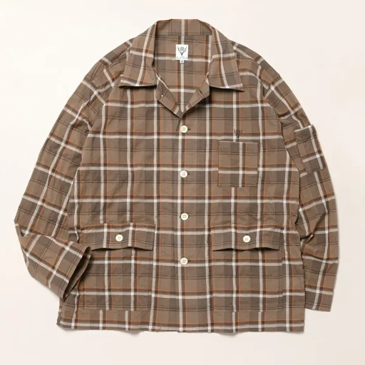 Ranger Shirt - Lawn Shirring / Plaid