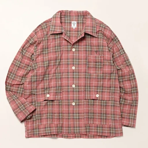 Ranger Shirt - Lawn Shirring / Plaid