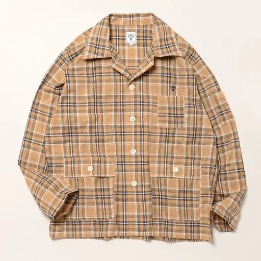 Ranger Shirt - Lawn Shirring / Plaid