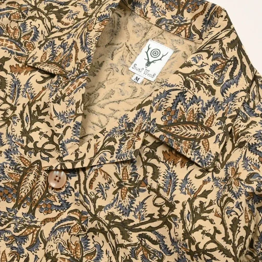 Cabana Shirt - Batik Printed