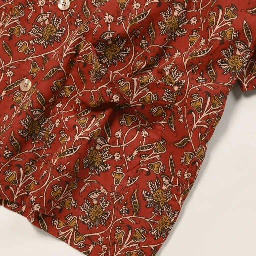 Cabana Shirt - Batik Printed
