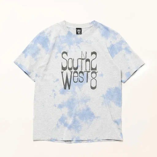 South2 West8 X F.Kitamura S/S Tee - C/Pe Jersey / Eel