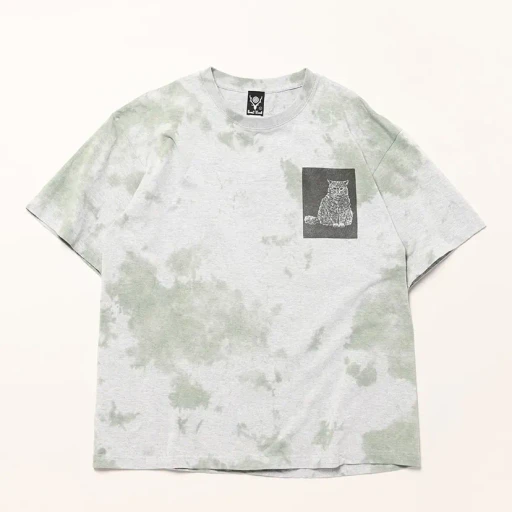 South2 West8 X F.Kitamura S/S Tee - C/Pe Jersey / Cat