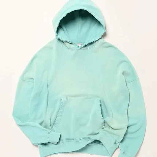 Oversized Crop Hoodie Aged