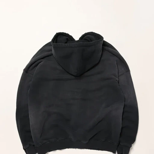 Oversized Crop Hoodie Aged